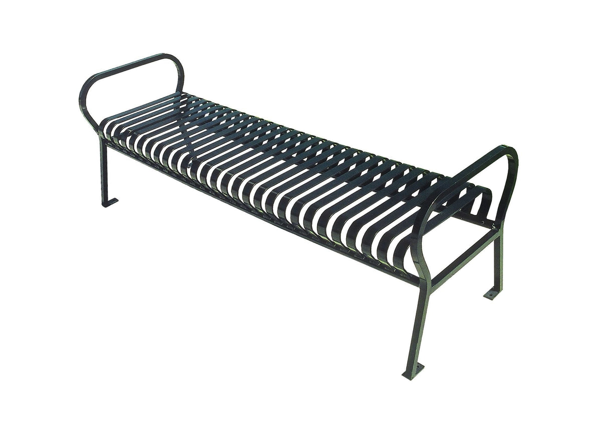 UltraSite 6' Hamilton Bench without Back, Slat